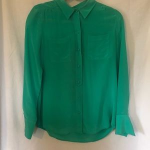 Woman’s JCrew silk blouse